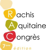 RACHIS AQUITAINE CONGRES 2024